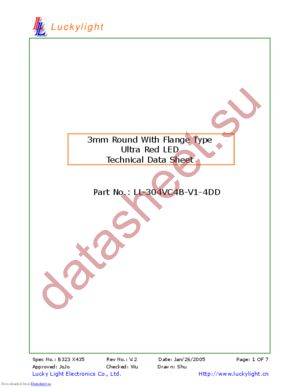 LL-304VC4B-V1-4DD datasheet  
