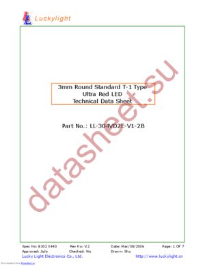 LL-304VD2E-V1-2B datasheet  