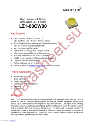 LZ1-00CW00 datasheet  