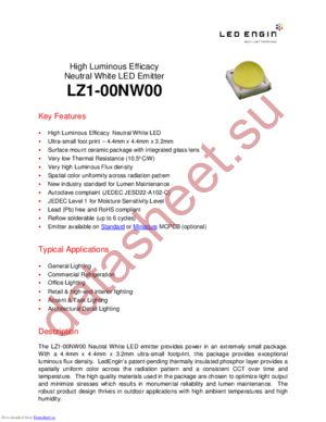 LZ1-00NW00 datasheet  
