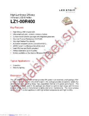 LZ1-00R400 datasheet  