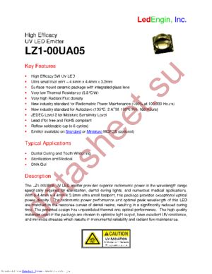 LZ1-00UA05 datasheet  