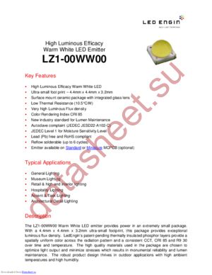 LZ1-00WW00 datasheet  