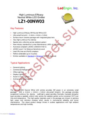 LZ1-10NW03 datasheet  