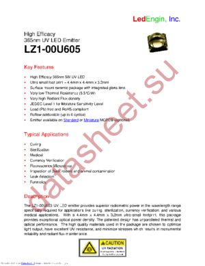 LZ1-10U6105 datasheet  