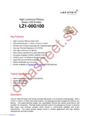 LZ1-00G100 datasheet  