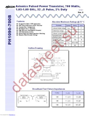 PH1090-700B datasheet  