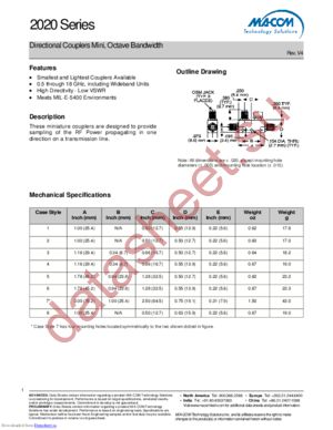 2020-4016-20 datasheet  