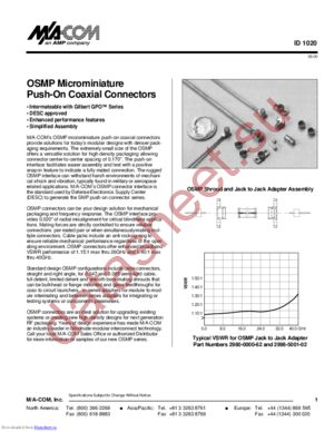 2981-2241-00 datasheet  