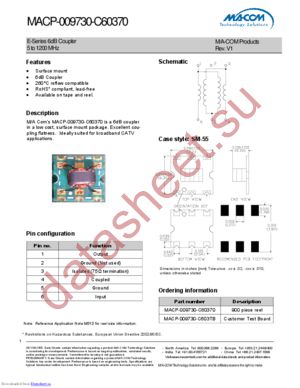 MACP-009730-C603TB datasheet  