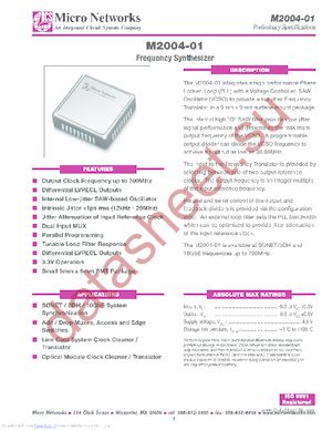 M2004-01-627.3296 datasheet  