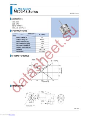 M25E-12 datasheet  