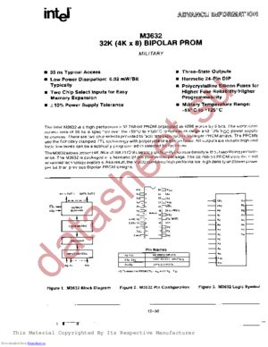 M3632 datasheet  