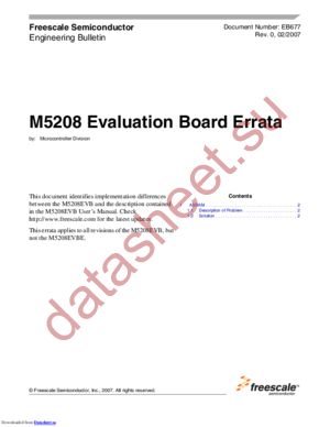 M5208EVB datasheet  