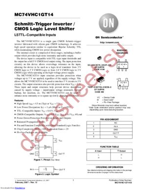 NLVVHC1GT14DFT2G datasheet  