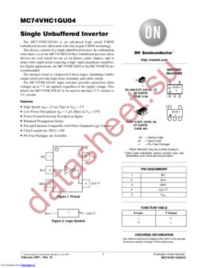 NLVVHC1GU04DFT2G datasheet  