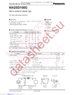 MA2SD100GL datasheet  