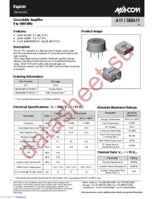 MAAM-008715-00CA11 datasheet  