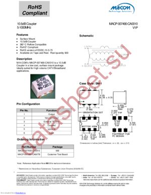 macp-007490-ca0010 datasheet  