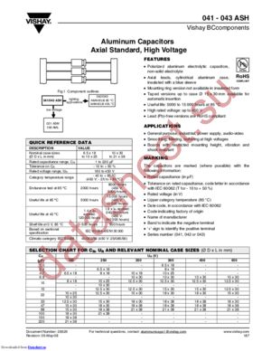 MAL204315689E3 datasheet  