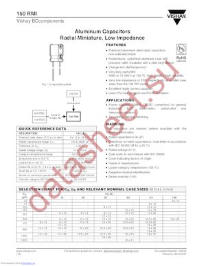 MAL215068331E3 datasheet  