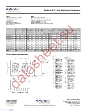 MTAN4254-21A datasheet  