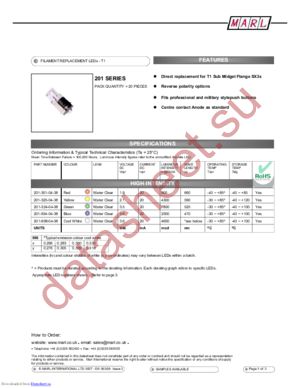 201-324-04-38 datasheet  