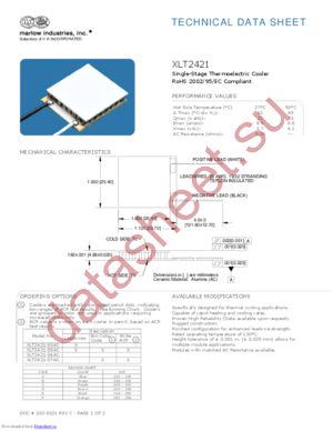 XLT2421-05AC datasheet  