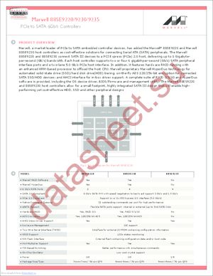 88SE9220 datasheet  