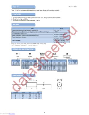 111M3502154K datasheet  