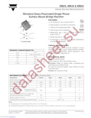 MB2S/45 datasheet  