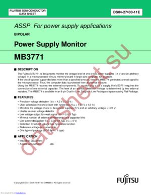 MB3771_06 datasheet  