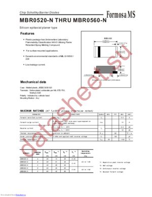 MBR0540-N datasheet  