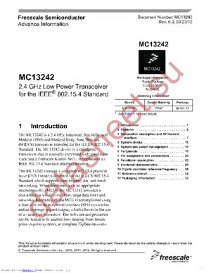 MC13242 datasheet  