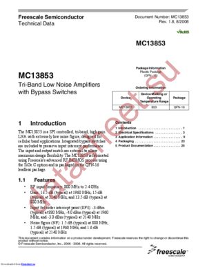 mc13853 datasheet  