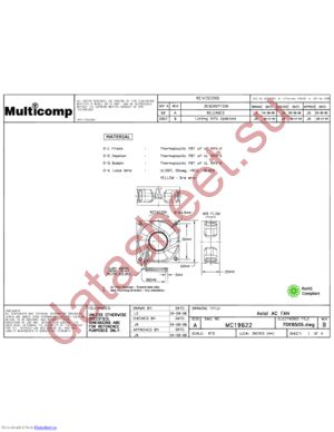 MC19622 datasheet  
