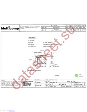 MC19674 datasheet  