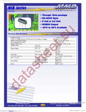 MC3100H datasheet  