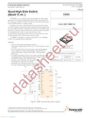 mc33580bapna/r2 datasheet  