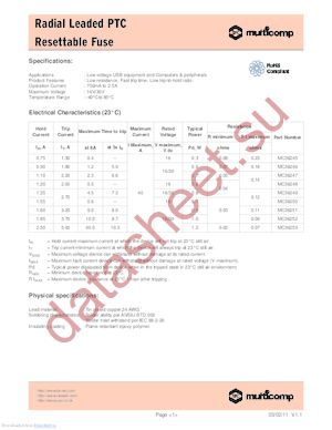 MC36253 datasheet  