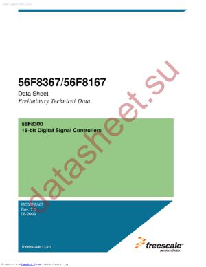 56F8167 datasheet  