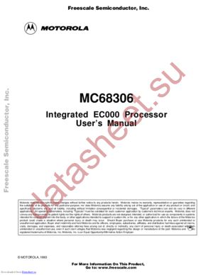 MC68306CEH16B datasheet  
