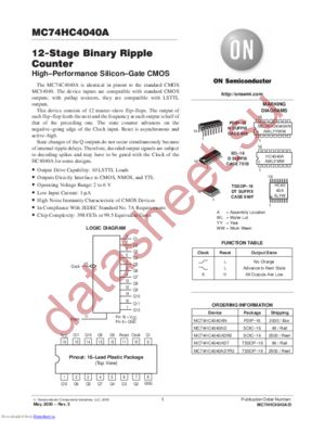 mc74c4040a datasheet  