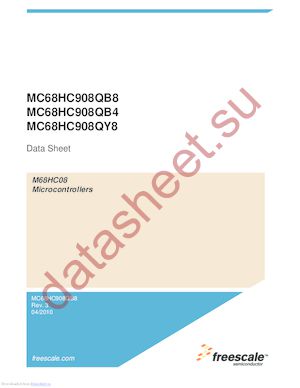 MC908QB4CDWER datasheet  