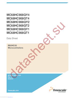 MC68HC908QT1CPE datasheet  