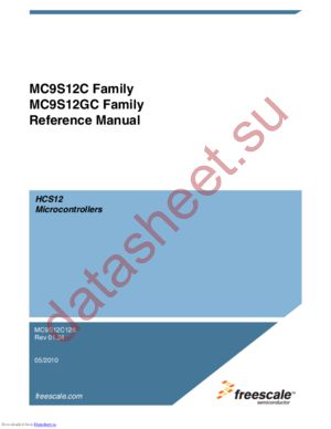 MC9S12GC16CFAE datasheet  