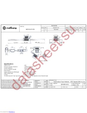 MCCQ-211CN datasheet  