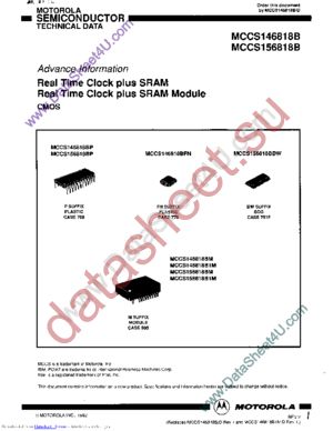 MCCS156818B datasheet  