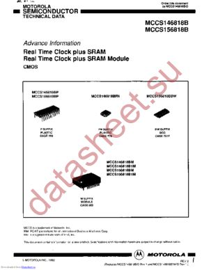 MCCS156818BP datasheet  