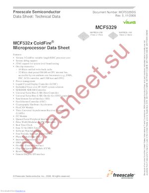 MCF5328CVM240J datasheet  